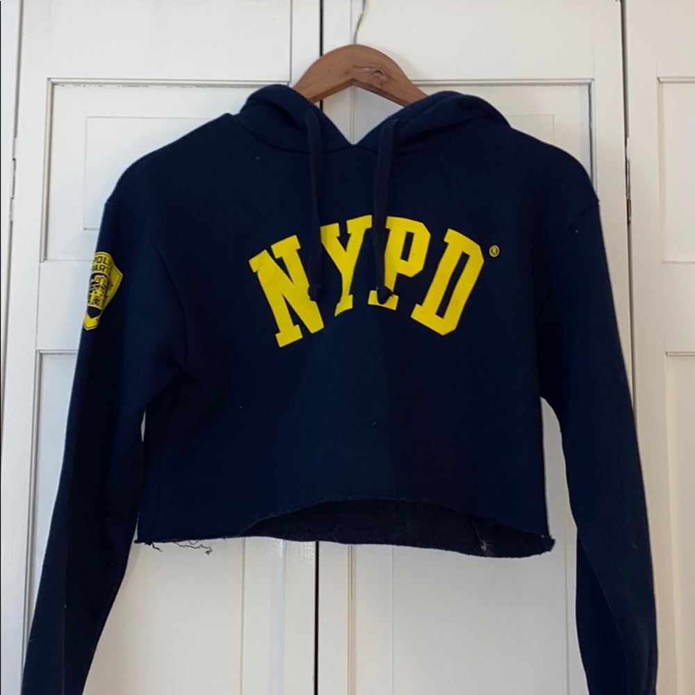 Top shop super soft cropped hoodie